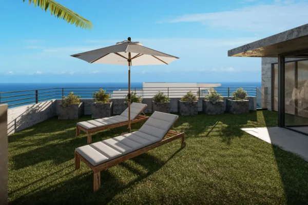 Terraza del Duplex vista hacia el mar Terraza del Duplex vista hacia el mar