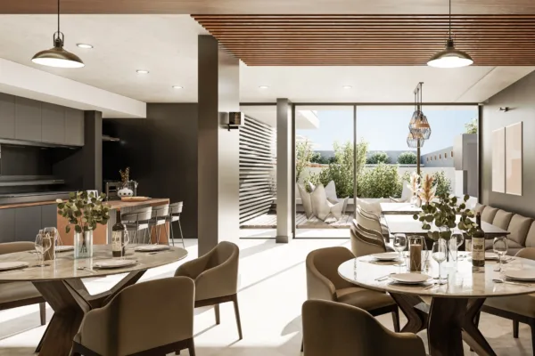 Los SUM tienen integración con la Plaza Seca y la piscina además de una gran capacidad Los SUM tienen integración con la Plaza Seca y la piscina además de una gran capacidad